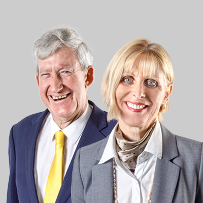 Aniko and Peter Carey