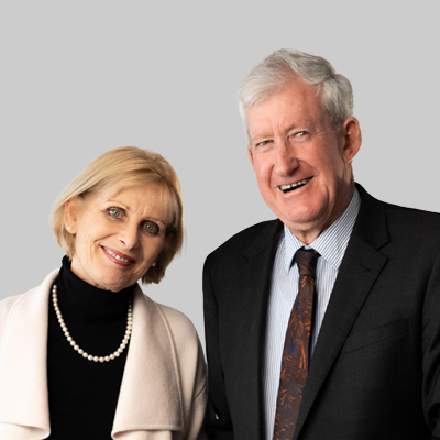 Aniko and Peter Carey