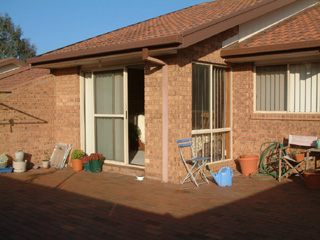 Back courtyard