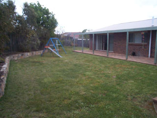 Rear garden (2003-10-24)