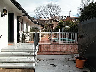 Front courtyard