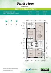 Floor finishes plan