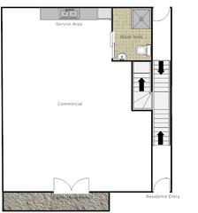 Commercial space plan