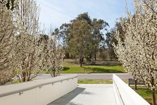 View from entrance towards Parliament House