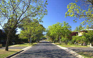 View of street