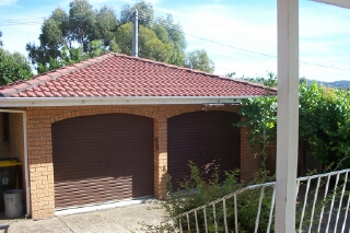 Double brick garage