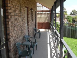 Rear verandah