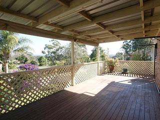 Back Deck with Mountain Views