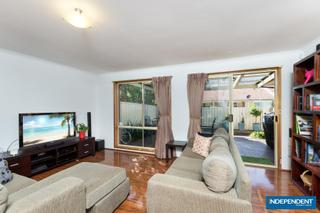 Open plan living area