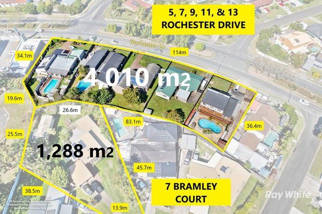 5, 7, 9, 11 & 13 Rochester Drive, QLD 4207