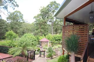 Family home with outdoor living