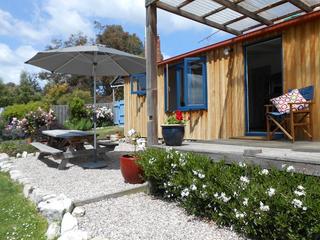 Back deck and patio