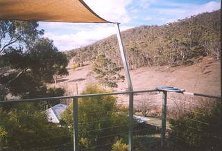 Balcony valley view