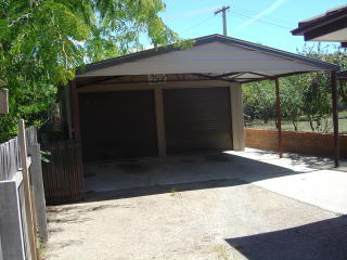 Carport and garage