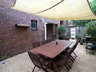 Downstairs BBQ Area