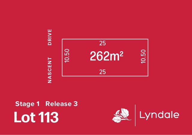 Lot 113 Nascent Drive, VIC 3029