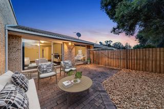 Rear courtyard