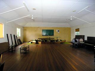 Inside hall