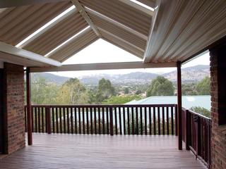 Covered Deck View