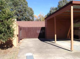 Entry from carport