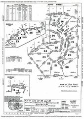 Original Sub-Division Drawing (Lot 25 = 28 Martin St)