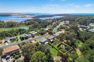 Location aerial - Moruya River to the beaches