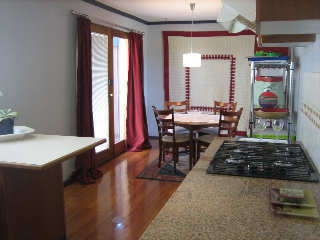 Kitchen to dining