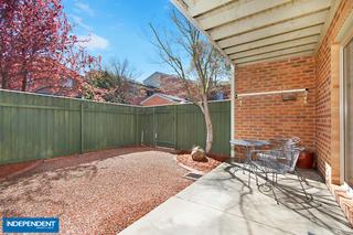 Rear courtyard