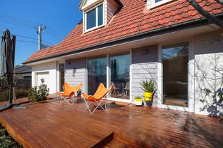 Glorious North facing deck space