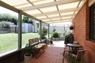 Covered pergola
