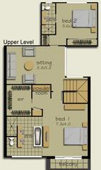 upper floor plan