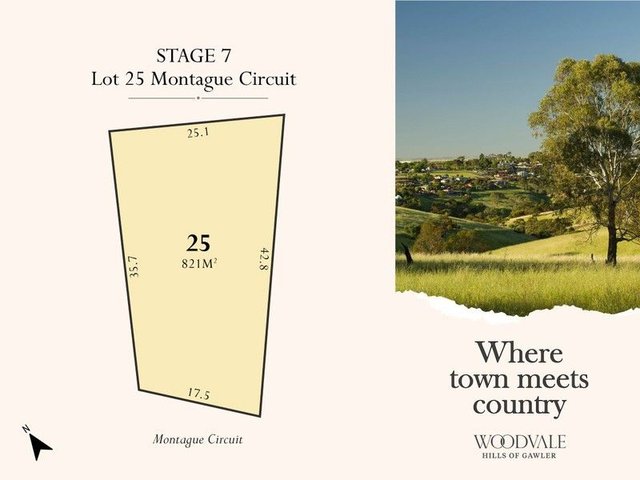 Lot 25 Montague Circuit (Stage 7), SA 5118