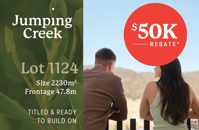 Jumping Creek - Jumping Creek - Lot 1124, NSW 2620