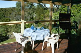 Deck and bush views