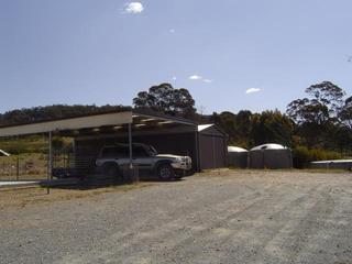 Shed 1/water tanks