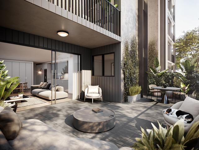 Solai - Ground-floor courtyard apartment with open-plan living - Type J1, ACT 2611