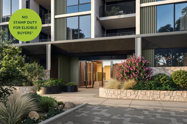 Sage at YarraVale - Courtyard 1 Bedroom + Study, ACT 2606