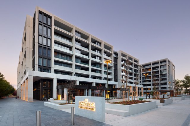 The Eastbourne - Construction now complete, ACT 2600