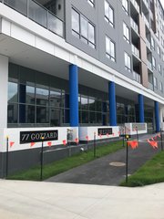 Front of complex 