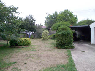 Rear yard