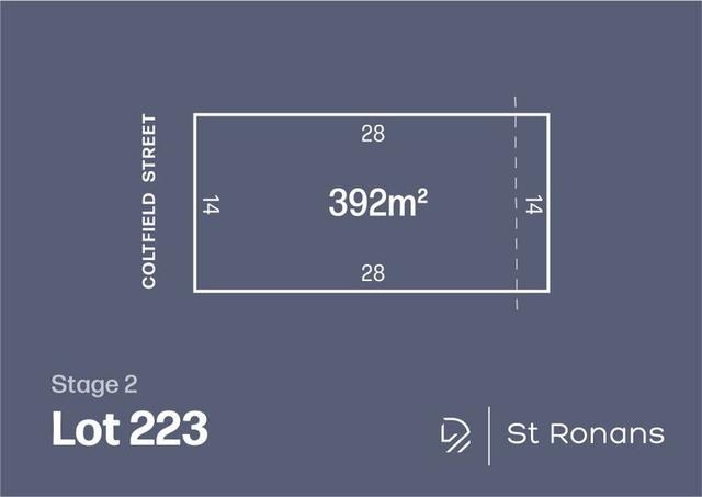 Lot 223 Coltfield Street, VIC 3428