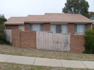 Rear of property