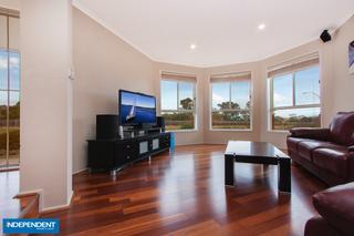 Sunken lounge room