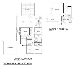 Combined floor plan