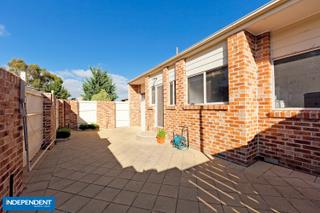 Spacious courtyard