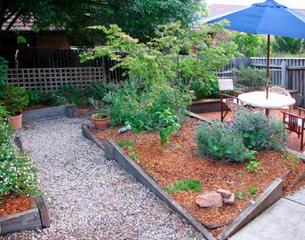 Courtyard in Spring