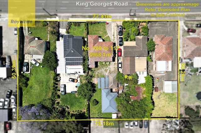 109,111,113,115,117 King Georges Rd, NSW 2195