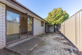 Rear courtyard