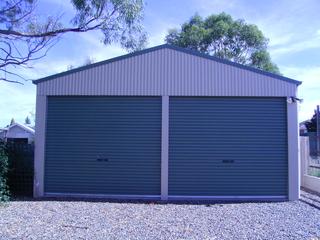 new double garage (2006-03-06)