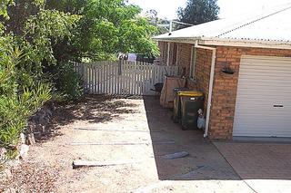 Access to rear yard